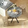 HOMCOM Eettafel, keukentafel voor 2 personen in industriële Productafbeelding-voorbeeld 8