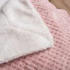 Copriletto Spod Igły i Nitki Sherpa 150x200 rosa cipria Anteprima dell’immagine prodotto 9