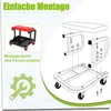 XMTECH Werkstatthocker Arbeitshocker Werkstattsitz mit Produktbild-Vorschau 7