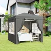 Outsunny Pavillon 2,5x2,5m wasserabweisend Stabil Produktbild-Vorschau 2