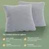 Kissenbezug 2er Set Deko Wohnzimmer Sofakissen Bezug Produktbild-Vorschau 5