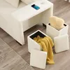 Merax L-förmiges ausziehbar Schlafsofa, Ecksofa mit Produktbild-Vorschau 7