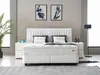 A bedroom setting with a bed as the main focus. Produktbild-Vorschau