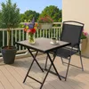 BRUBAKER Gartentisch Bergamo - 58 x 58 cm Balkontisch Produktbild-Vorschau 8