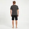 Ensemble de pyjama pour homme Gianvaglia, noir, short, deux Voir les images du produit 4