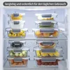 GENICOOK 24-teiliges Glas Frischhaltedosen Set mit Deckel Produktbild-Vorschau 6