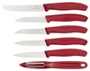 Victorinox Swiss Classic Gemüsemesser-Set 6 tlg. rot Produktbild-Vorschau 1