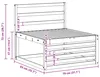 "Seasonal Sale"Outdoor Mittelsofa/Couchgarnitur - CLORIS - Produktbild-Vorschau 7