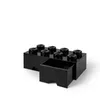 LEGO Brick Drawer 8 schwarz (schwarz) Produktbild-Vorschau 4