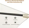 Jayseuw Parasol pivotant à 360° Ø300cm Parasol à manivelle Voir les images du produit 5