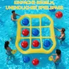 Aufblasbares Tic Tac Toe Poolspiel – Wasserspielzeug mit 10 Produktbild-Vorschau 2