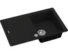CENTA Spüle GINAN 45 780 x 500 mm schwarz GINAN 45 BL Produktbild-Vorschau 2