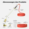 Wiltec Unkrautbrenner bis 1850°C Gasbrenner mit 80kW, Produktbild-Vorschau 3