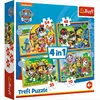 PAW Patrol, 4 v 1 puzzle (Kinderpuzzle) Náhled obrázku produktu 3