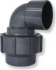 PVC-U FlexFit Übergangswinkel 90°, Ø 50 mm Klemm x Ø 50 Produktbild-Vorschau 1