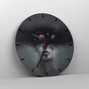 Wanduhr - Rund - Glasuhr - Quinoa Frau Gesicht - 30x30cm - Produktbild-Vorschau 4