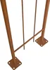 Rosenspalier Rosenbogen Torbogen 160 cm Rankhilfe Rost Produktbild-Vorschau 4