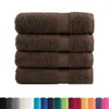 Premium Handtücher SOLUND 4 Stk. Braun 50x100 cm 600 g/m² Produktbild-Vorschau 2