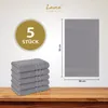 Lavea® 5er Set Gästehandtücher 30x50 cm, Weiche & Produktbild-Vorschau 2