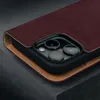 TORRO iPhone 15 Pro Nubukleder-Brieftaschenhülle (mit Produktbild-Vorschau 5