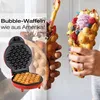 KORONA Bubble Waffeleisen 1000 Watt 41005 18 cm Durchmesser Produktbild-Vorschau 2