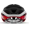 Casco da bicicletta Helios Spherical - nero opaco/rosso - Anteprima dell’immagine prodotto 8