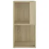 Étagère d'angle Chêne Sonoma 33x33x67 cm Matériau dérivé du Voir les images du produit 5