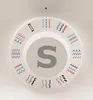 A close-up view of a sewing machine's stitch selection dial. Produktbild-Vorschau