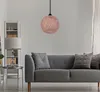 Opviq, 190- 190FLH, viola, lampadario, lampadario in juta Anteprima dell’immagine prodotto 2