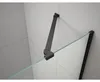 TRINITY BLACK Douchecabine, kwartcirkel, 900x900mm, helder Productafbeelding-voorbeeld 4