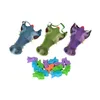 NORIS 606011756 Kroko Dinner mit 3 Krokodilmasken, Produktbild-Vorschau 3