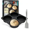 Moritz & Moritz Burger Buns Backform Silikon Rund 12cm Ø - Produktbild-Vorschau 1