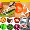 Sparschäler 2er Set Edelstahl Y- & I-Form Gemüseschäler für Produktbild-Vorschau 5
