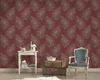 Rote Tapete mit Federn, Gold Design & Struktureffekt Produktbild-Vorschau 20