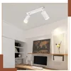 ZMH LED biely stropný reflektor 2 plamene GU10 otočný Náhľad obrázku produktu 9