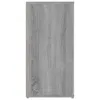 vidaXL Kredens szary Sonoma 100x30x59,5 cm Materiał Podgląd zdjęcia produktu 5