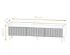 AX LIVING Lowboard TV Acaddo – 150 cm Breite, Modern in Produktbild-Vorschau 2