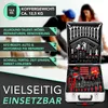 TRESKO 1400 tlg Werkzeugkoffer Silber Werkzeugkasten Produktbild-Vorschau 12