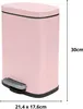 Spirella Akira, 5 l, Rechteckig, Stahl, Pink, Terrasse, 214 Produktbild-Vorschau 6