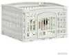 vidaXL 4-Panel Hundelaufstall 60 x 60 x 38 cm Kunststoff Produktbild-Vorschau 3