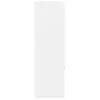 A plain white background with a white shelf unit. Produktbild-Vorschau