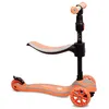 Kinder Roller Kinderscooter Dreiradscooter mit LED Räder Produktbild-Vorschau 3