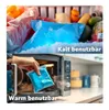 3er Set Kühlpacks Kühlpads -  GERMANY - 15x15 cm - Kalt & Produktbild-Vorschau 3