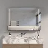 Badezimmerspiegel mit Ablage Badspiegel mit Beleuchtung 100 Produktbild-Vorschau 1