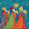 20 Servietten Kings Gifts - Drei heilige Könige bei Nacht Produktbild-Vorschau 1