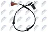 NTY ABS Sensor Raddrehzahl Hinten Links für NISSAN X-TRAIL Produktbild-Vorschau 1
