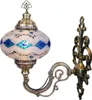 Lampada da parete turca in stile marocchino con mosaico Anteprima dell’immagine prodotto 1