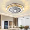 RRBEST LED Deckenventilator mit Beleuchtung,Leise Kristall Produktbild-Vorschau 3