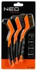 NEO TOOLS Szczotki druciane zestaw 3 szt, 3x7 rzędów Podgląd zdjęcia produktu 13