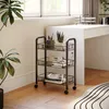 Rollcontainer Vicco Tarro Schwarz 45 x 64 cm mit 3 Produktbild-Vorschau 7